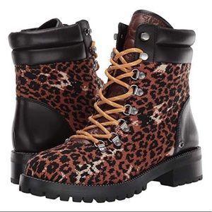 NEW Coach boots leopard